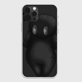 Чехол для iPhone 12 Pro Max с принтом Вопрос , Силикон |  | black | black and white | dark | gothic | gray | monochrome | mork2028 | shadow | готический | монохромный | морк2028 | серый | тёмный | тень | тьма | чёрно белый | чёрный