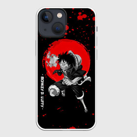 Чехол для iPhone 13 mini с принтом Monkey D. Luffy One Piece ,  |  | anime | manga | monkey d. luffy | one piece | аниме | большой куш | ван пис | вон пис | капитан | король пиратов | луси | луфи | луффи | луффи но уми | луффи таро | манга | манки д. луффи | мугивара | пират | пятый император