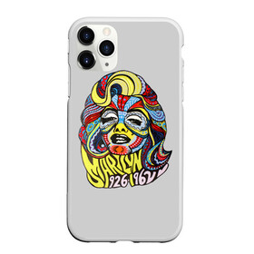 Чехол для iPhone 11 Pro матовый с принтом  Мэрилин Монро , Силикон |  | marilyn | marilyn monroe | popart | арт | мэрилин монро