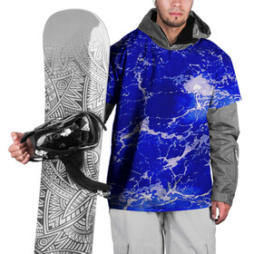 Накидка на куртку 3D с принтом Морские волны! , 100% полиэстер |  | гавайи. | море | океан | отдых | пляж | спокойствие | штиль