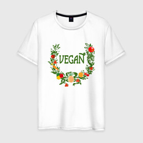 Мужская футболка хлопок с принтом Vegan World , 100% хлопок | прямой крой, круглый вырез горловины, длина до линии бедер, слегка спущенное плечо. | Тематика изображения на принте: green | greenpaece | nature | sport | vegan | yoga | веган | вегетарианец | гринпис | еда | животные | жизнь | здоровье | зеленый | йога | мир | овощи | пища | планета | природа | растение | спорт | тело | фрукты
