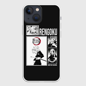 Чехол для iPhone 13 mini с принтом Rengoku ,  |  | anime | kimetsu no yaiba | аниме | анимэ | клинок рассекающий демонов