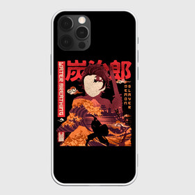 Чехол для iPhone 12 Pro Max с принтом Tanjirou Kamado , Силикон |  | Тематика изображения на принте: anime | kimetsu no yaiba | аниме | анимэ | клинок рассекающий демонов