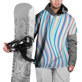 Накидка на куртку 3D с принтом Морская Лагуна! , 100% полиэстер |  | гавайи. | море | океан | отдых | пляж | спокойствие | штиль