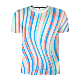 Мужская футболка 3D спортивная с принтом Морская Лагуна! , 100% полиэстер с улучшенными характеристиками | приталенный силуэт, круглая горловина, широкие плечи, сужается к линии бедра | гавайи. | море | океан | отдых | пляж | спокойствие | штиль