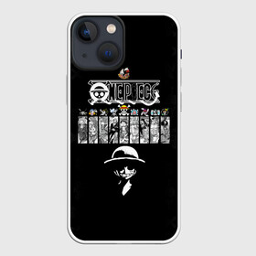 Чехол для iPhone 13 mini с принтом Пираты Соломенной Шляпы One Piece ,  |  | anime | manga | one piece | аниме | большой куш | ван пис | весёлый роджер | вон пис | король пиратов | логотип | манга | монки д. луффи | мугивары | перекрещённый костями | пират | пиратский флаг