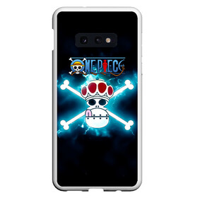 Чехол для Samsung S10E с принтом Пираты Вапола One Piece , Силикон | Область печати: задняя сторона чехла, без боковых панелей | anime | one piece | plate wapol | аниме | бликинг | большой куш | ван пис | вапол | весёлый роджер | вон пис | исси 100 | король пиратов | корона | кости | куромаримо | манга | пират | пираты вапола | робсон | уон пис