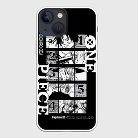Чехол для iPhone 13 mini с принтом ONE PIECE Главные герои ,  |  | anime | luffy | one piece | zoro | аниме | большой куш | ван пис | вон пис | зоро | луфи | луффи | нанами | пират | пираты | ророна