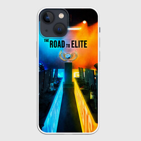 Чехол для iPhone 13 mini с принтом Road to global elite ,  |  | counter stike | cs go | csgo | elite | faceit | global | global elite | mvp | road to global elite | глобал | контр страйк | контра | соревнования | фейсит