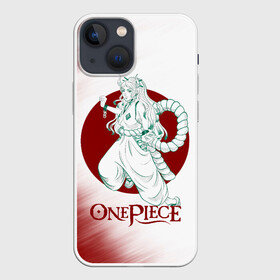 Чехол для iPhone 13 mini с принтом Ямато One Piece. Большой куш ,  |  | Тематика изображения на принте: anime | manga | one piece | yamato | аниме | большой куш | ван пис | вон пис | дочь кайдо из четырех императоров | кодзуки оден | король пиратов | луфи | луффи | манга | манки д. луффи | пират | пираты зверей