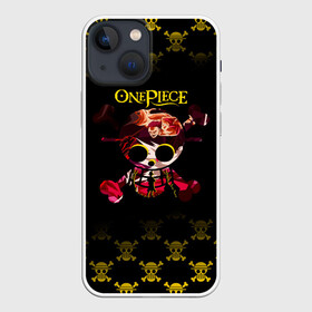 Чехол для iPhone 13 mini с принтом Пираты Соломенной Шляпы | One Piece ,  |  | anime | manga | one piece | аниме | большой куш | ван пис | весёлый роджер | вон пис | король пиратов | логотип | манга | монки д. луффи | мугивары | перекрещённый костями | пират | пиратский флаг