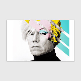 Бумага для упаковки 3D с принтом Энди Уорхол | Andy Warhol , пластик и полированная сталь | круглая форма, металлическое крепление в виде кольца | Тематика изображения на принте: andy warhol | художник | энди уорхол