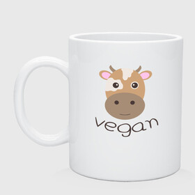 Кружка керамическая с принтом Vegan Cow , керамика | объем — 330 мл, диаметр — 80 мм. Принт наносится на бока кружки, можно сделать два разных изображения | Тематика изображения на принте: cow | green | greenpaece | nature | sport | vegan | yoga | веган | вегетарианец | гринпис | еда | животные | жизнь | здоровье | зеленый | йога | корова | мир | овощи | пища | планета | природа | растение | спорт | тело | фрукты