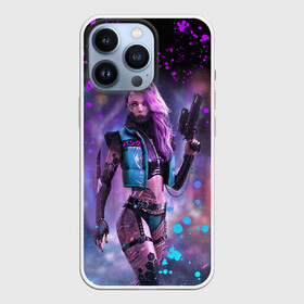 Чехол для iPhone 13 Pro с принтом CYBERPUNK 2077 NEON | КИБЕРПАНК НЕОН (Z) ,  |  | cd project red | cyberpunk 2077 | demon | keanu reeves | samurai | smile | vi | арасака | ви | демон | киану ривз | киберпанк 2077 | найт сити | самураи | смайл