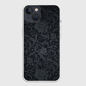 Чехол для iPhone 13 с принтом Dark Pattern ,  |  | dark | pattern | retro | vector | иллюстрация