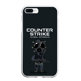 Чехол для iPhone 7Plus/8 Plus матовый с принтом CS GO | COUNTER TERRORIS (Z) , Силикон | Область печати: задняя сторона чехла, без боковых панелей | astralis | awp | counter strike | cs go | cs go global offensive | cs:go | faze clan | hyper beast | team liquid | астралис | кс го | тим ликвид | фейз клан | хайпер бист