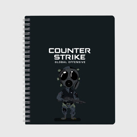 Тетрадь с принтом CS GO | COUNTER TERRORIS (Z) , 100% бумага | 48 листов, плотность листов — 60 г/м2, плотность картонной обложки — 250 г/м2. Листы скреплены сбоку удобной пружинной спиралью. Уголки страниц и обложки скругленные. Цвет линий — светло-серый
 | Тематика изображения на принте: astralis | awp | counter strike | cs go | cs go global offensive | cs:go | faze clan | hyper beast | team liquid | астралис | кс го | тим ликвид | фейз клан | хайпер бист