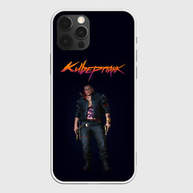 Чехол для iPhone 12 Pro с принтом CYBERPUNK 2077 | КИБЕРПАНК (Z) , силикон | область печати: задняя сторона чехла, без боковых панелей | cd project red | cyberpunk 2077 | demon | keanu reeves | samurai | smile | vi | арасака | ви | демон | киану ривз | киберпанк 2077 | найт сити | самураи | смайл