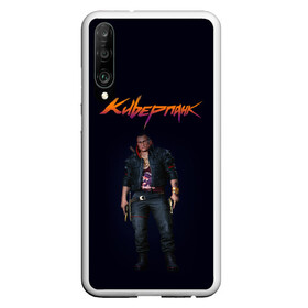 Чехол для Honor P30 с принтом CYBERPUNK 2077 | КИБЕРПАНК (Z) , Силикон | Область печати: задняя сторона чехла, без боковых панелей | cd project red | cyberpunk 2077 | demon | keanu reeves | samurai | smile | vi | арасака | ви | демон | киану ривз | киберпанк 2077 | найт сити | самураи | смайл