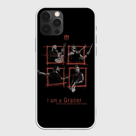 Чехол для iPhone 12 Pro Max с принтом I am a Gracer , Силикон |  | alternative | metall | music | rock | three days grace | адам гонтье | альтернатива | металл | музыка | рок | три дэйс грэйс