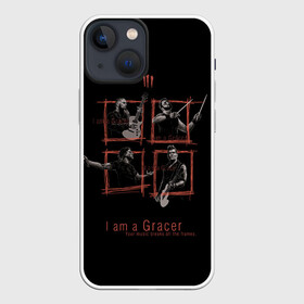 Чехол для iPhone 13 mini с принтом I am a Gracer ,  |  | alternative | metall | music | rock | three days grace | адам гонтье | альтернатива | металл | музыка | рок | три дэйс грэйс