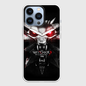 Чехол для iPhone 13 Pro с принтом THE WITCHER LOGO ,  |  | logo | the witcher | ведьмак | зе витчер | игра | компьютерная игра | лого | логотип