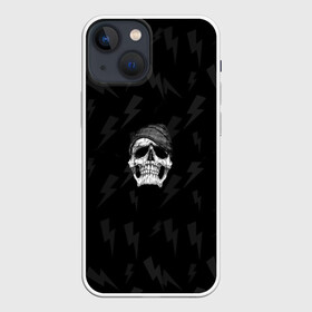 Чехол для iPhone 13 mini с принтом Всё дело в шляпе ,  |  | art | pop art | арт | лайк | молния | поп арт | рука | сердечко | череп