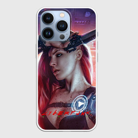 Чехол для iPhone 13 Pro с принтом CYBERPUNK ПАНКРОК ,  |  | Тематика изображения на принте: cuberpunk 2077 | ви | джонни сильверхенд | киану ривз | мелиса | рок н рол | самурай