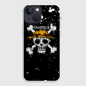 Чехол для iPhone 13 mini с принтом Весылый Роджер | One Piece ,  |  | anime | manga | one piece | аниме | большой куш | ван пис | весёлый роджер | вон пис | король пиратов | логотип | манга | монки д. луффи | мугивары | перекрещённый костями | пират | пиратский флаг