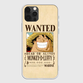 Чехол для iPhone 12 Pro с принтом WANTED Monkey D. Luffy , силикон | область печати: задняя сторона чехла, без боковых панелей | anime | manga | monkey d. luffy | one piece | аниме | большой куш | ван пис | вон пис | гол д. роджер | кайдо | король пиратов | луфи | луффи | манга | манки д. луффи | нами | нико робин | пират | портгас д. эйс | ророноа зоро