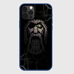 Чехол для iPhone 12 Pro Max с принтом Odin  , Силикон |  | odin | odinn | see you in valhalla | бог один | вальхала | вальхалла | викинг | викинги | всеотец | до встречи в вальхалле | кельт | кельтский узор | лик | лицо одина | один | перун | символ | символ викингов