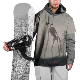 Накидка на куртку 3D с принтом СИРЕНОГОЛОВЫЙ У ДОРОГИ , 100% полиэстер |  | Тематика изображения на принте: siren head | игра | монстр | сиреноголовый | существо | хоррор