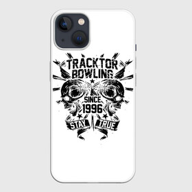 Чехол для iPhone 13 с принтом Tracktor Bowling ,  |  | alt.rock | alternative metal | nu metal | tracktor bowling | лу | трактор боулинг | трактора. лусинэ геворкян