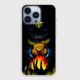 Чехол для iPhone 13 Pro с принтом Сабо | Революционная армия | One Piece ,  |  | anime | manga | one piece | ra | revolutionary army | sabo | аниме | балтиго | бандит | большой куш | в шляпе с очками | ван пис | вон пис | знать | королевство камабакка | луси | манга | начальник штаба | пират | ра