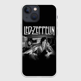 Чехол для iPhone 13 mini с принтом Led Zeppelin ,  |  | british | england | folk | hardcore | hardrock | led zeppelin | metal | music | punk | retro | rock | usa | гранж | джимми пейдж | лед цеппелин | метал | музыка | панк | ретро | роберт плант | рок | сша | фолк