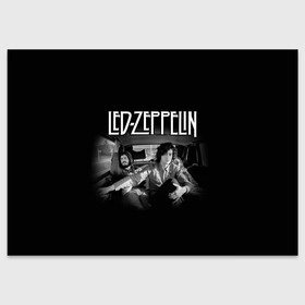 Поздравительная открытка с принтом Led Zeppelin , 100% бумага | плотность бумаги 280 г/м2, матовая, на обратной стороне линовка и место для марки
 | british | england | folk | hardcore | hardrock | led zeppelin | metal | music | punk | retro | rock | usa | гранж | джимми пейдж | лед цеппелин | метал | музыка | панк | ретро | роберт плант | рок | сша | фолк