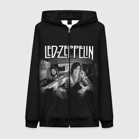 Женская толстовка 3D на молнии с принтом Led Zeppelin , 100% полиэстер | длина до линии бедра, манжеты и пояс оформлены мягкой тканевой резинкой, двухслойный капюшон со шнурком для регулировки, спереди молния, по бокам два кармана | british | england | folk | hardcore | hardrock | led zeppelin | metal | music | punk | retro | rock | usa | гранж | джимми пейдж | лед цеппелин | метал | музыка | панк | ретро | роберт плант | рок | сша | фолк