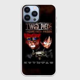 Чехол для iPhone 13 Pro Max с принтом Two Piece. ESCAPE FROM PRISON ,  |  | anime | manga | monkey d. luffy | one piece | аниме | арудж | бейзил хокинс | большой куш | ван пис | вон пис | луфи | луффи | манга | манки д. луффи | пират | ророноа зоро | скретчмен апу | соломенная шляпа