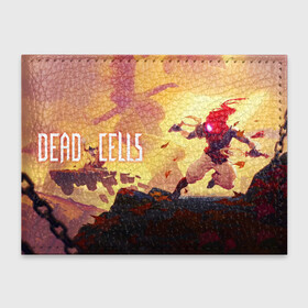 Обложка для студенческого билета с принтом Dead Cells ГГ , натуральная кожа | Размер: 11*8 см; Печать на всей внешней стороне | Тематика изображения на принте: cell | cells | dead | dead cells | game | gamer | games | metroidvania | roguelike | игра | игры