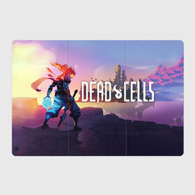 Магнитный плакат 3Х2 с принтом Dead Cells landscape , Полимерный материал с магнитным слоем | 6 деталей размером 9*9 см | Тематика изображения на принте: cell | cells | dead | dead cells | game | gamer | games | metroidvania | roguelike | игра | игры