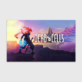 Бумага для упаковки 3D с принтом Dead Cells landscape , пластик и полированная сталь | круглая форма, металлическое крепление в виде кольца | Тематика изображения на принте: cell | cells | dead | dead cells | game | gamer | games | metroidvania | roguelike | игра | игры