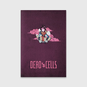 Обложка для паспорта матовая кожа с принтом Dead Cells Pink , натуральная матовая кожа | размер 19,3 х 13,7 см; прозрачные пластиковые крепления | cell | cells | dead | dead cells | game | gamer | games | metroidvania | roguelike | игра | игры