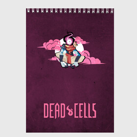 Скетчбук с принтом Dead Cells Pink , 100% бумага
 | 48 листов, плотность листов — 100 г/м2, плотность картонной обложки — 250 г/м2. Листы скреплены сверху удобной пружинной спиралью | cell | cells | dead | dead cells | game | gamer | games | metroidvania | roguelike | игра | игры