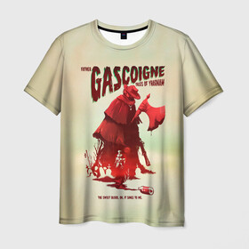 Мужская футболка 3D с принтом Отец Гаскоин , 100% полиэфир | прямой крой, круглый вырез горловины, длина до линии бедер | bloodborne | game | games | stranger | бладборн | игра | игры | соулс | странник