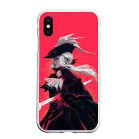 Чехол для iPhone XS Max матовый с принтом Lady Maria , Силикон | Область печати: задняя сторона чехла, без боковых панелей | bloodborne | game | games | stranger | бладборн | игра | игры | леди мария | соулс | странник