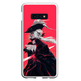 Чехол для Samsung S10E с принтом Lady Maria , Силикон | Область печати: задняя сторона чехла, без боковых панелей | bloodborne | game | games | stranger | бладборн | игра | игры | леди мария | соулс | странник