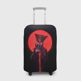 Чехол для чемодана 3D с принтом Милаха Мари , 86% полиэфир, 14% спандекс | двустороннее нанесение принта, прорези для ручек и колес | bloodborne | game | games | stranger | бладборн | игра | игры | соулс | странник