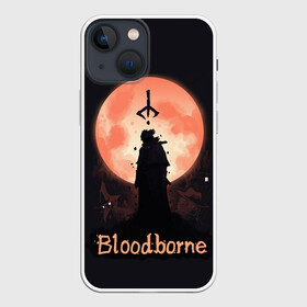 Чехол для iPhone 13 mini с принтом Знак охотника ,  |  | bloodborne | game | games | stranger | бладборн | игра | игры | соулс | странник
