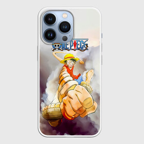 Чехол для iPhone 13 Pro с принтом Удар резинового Луффи One Piece ,  |  | anime | manga | monkey d. luffy | one piece | аниме | большой куш | ван пис | вон пис | капитан | король пиратов | луси | луфи | луффи | луффи но уми | луффи таро | манга | манки д. луффи | мугивара | пират | пятый император