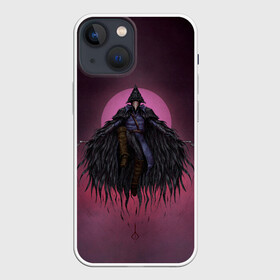 Чехол для iPhone 13 mini с принтом Ворон охотник ,  |  | bloodborne | game | games | stranger | бладборн | игра | игры | соулс | странник